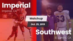 Matchup: Imperial  vs. Southwest  2019