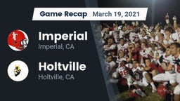 Recap: Imperial  vs. Holtville  2021