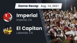 Recap: Imperial  vs. El Capitan  2021