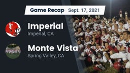 Recap: Imperial  vs. Monte Vista  2021
