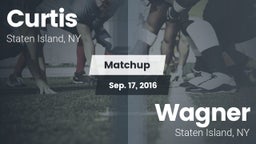 Matchup: Curtis  vs. Wagner  2016