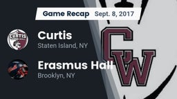 Recap: Curtis  vs. Erasmus Hall  2017