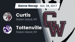 Recap: Curtis  vs. Tottenville  2017
