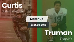 Matchup: Curtis  vs. Truman  2018