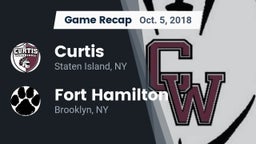 Recap: Curtis  vs. Fort Hamilton  2018