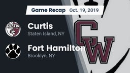 Recap: Curtis  vs. Fort Hamilton  2019