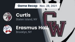 Recap: Curtis  vs. Erasmus Hall  2021