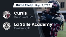 Recap: Curtis  vs. La Salle Academy 2022
