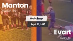 Matchup: Manton  vs. Evart  2018