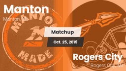 Matchup: Manton  vs. Rogers City  2019
