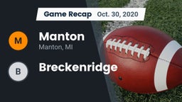 Recap: Manton  vs. Breckenridge 2020