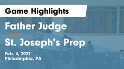 Father Judge  vs St. Joseph's Prep  Game Highlights - Feb. 4, 2022