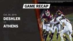 Recap: Deshler  vs. Athens  2015