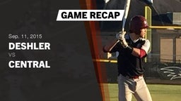 Recap: Deshler  vs. Central  2015