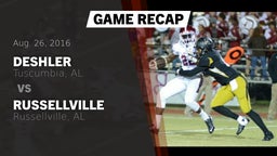 Recap: Deshler  vs. Russellville  2016