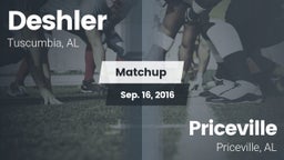 Matchup: Deshler  vs. Priceville  2016