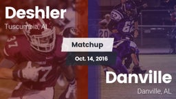 Matchup: Deshler  vs. Danville  2016