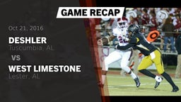 Recap: Deshler  vs. West Limestone  2016