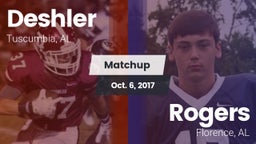 Matchup: Deshler  vs. Rogers  2017