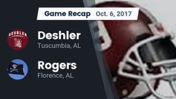 Recap: Deshler  vs. Rogers  2017