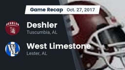 Recap: Deshler  vs. West Limestone  2017