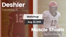 Matchup: Deshler  vs. Muscle Shoals  2018