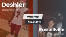 Matchup: Deshler  vs. Russellville  2018