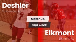 Matchup: Deshler  vs. Elkmont  2018