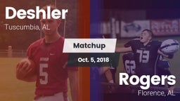 Matchup: Deshler  vs. Rogers  2018