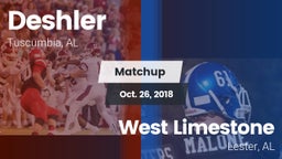 Matchup: Deshler  vs. West Limestone  2018