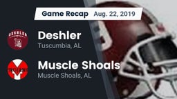 Recap: Deshler  vs. Muscle Shoals  2019