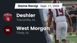 Recap: Deshler  vs. West Morgan  2020