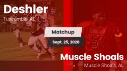 Matchup: Deshler  vs. Muscle Shoals  2020