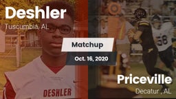 Matchup: Deshler  vs. Priceville  2020