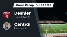 Recap: Deshler  vs. Central  2020