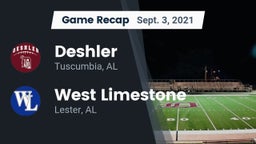 Recap: Deshler  vs. West Limestone  2021