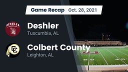 Recap: Deshler  vs. Colbert County  2021