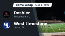 Recap: Deshler  vs. West Limestone  2022