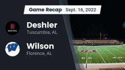 Recap: Deshler  vs. Wilson  2022