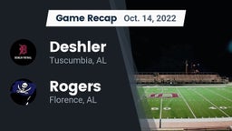 Recap: Deshler  vs. Rogers  2022