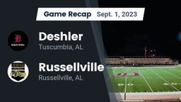 Recap: Deshler  vs. Russellville  2023