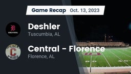 Recap: Deshler  vs. Central  - Florence 2023
