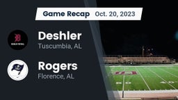 Recap: Deshler  vs. Rogers  2023