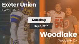 Matchup: Exeter Union High vs. Woodlake  2017