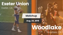 Matchup: Exeter Union High vs. Woodlake  2018