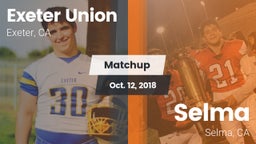 Matchup: Exeter Union High vs. Selma  2018