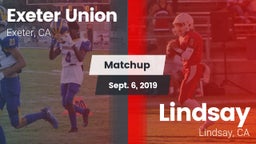 Matchup: Exeter Union High vs. Lindsay  2019