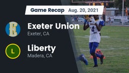 Recap: Exeter Union  vs. Liberty  2021