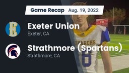 Recap: Exeter Union  vs. Strathmore (Spartans) 2022