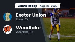 Recap: Exeter Union  vs. Woodlake  2023